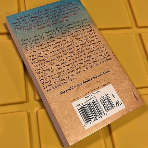 Mount Vernon Sky by Mary Higgins Clark Paperback - Picture 5 of 7
